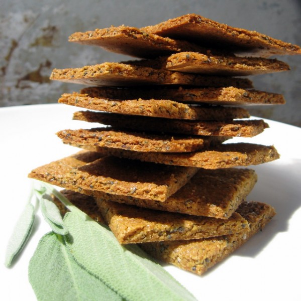 raw vegan flax seed cracker recipe
